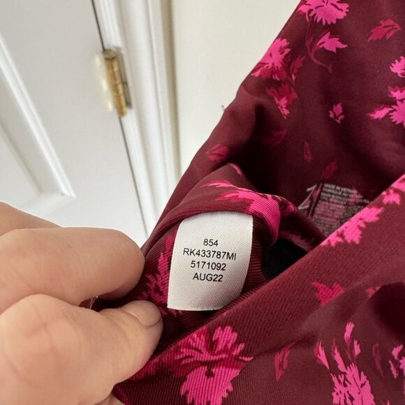 Z by Zella Floral Racerback Sports Bra XS - Picture 5 of 5